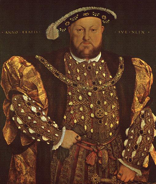 Hans Holbein Portrait of Henry VIII oil painting image